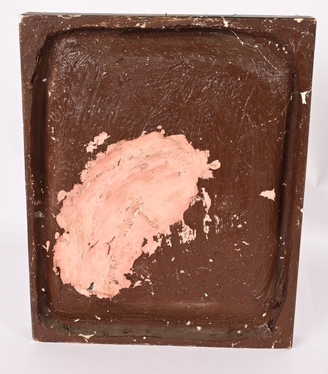 BOOTS & SADDLE BOURBON CHALKWARE PLAQUE - 5