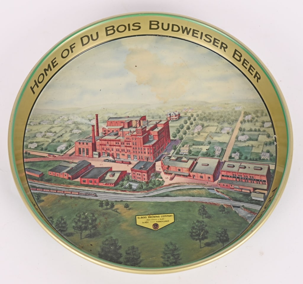 2- BUDWEISER BEER SERVING TRAYS - 2