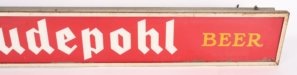 HUDEPOHL BEER HANGING LIGHT - 3