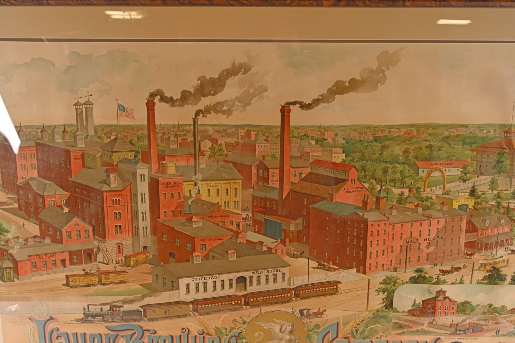 LAUER BREWING CO. LITHOGRAPH ADVERTISING - 3