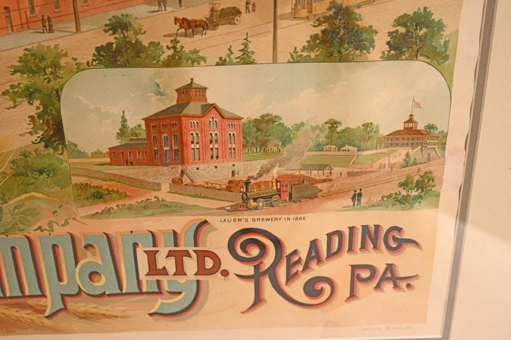 LAUER BREWING CO. LITHOGRAPH ADVERTISING - 8