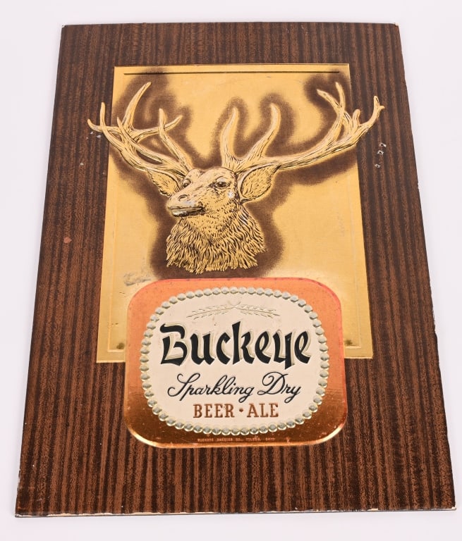 BUCKEYE BEER MASONITE SIGN (1 of 4)