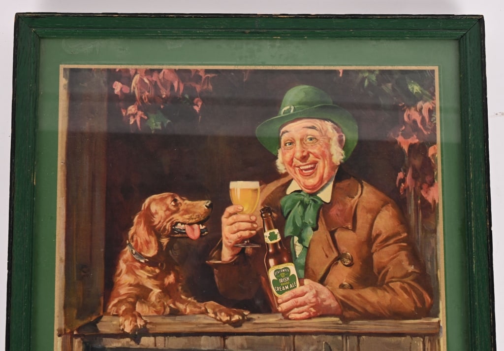BEVERWYCK BEER FRAMED ADVERTISEMENT - 2