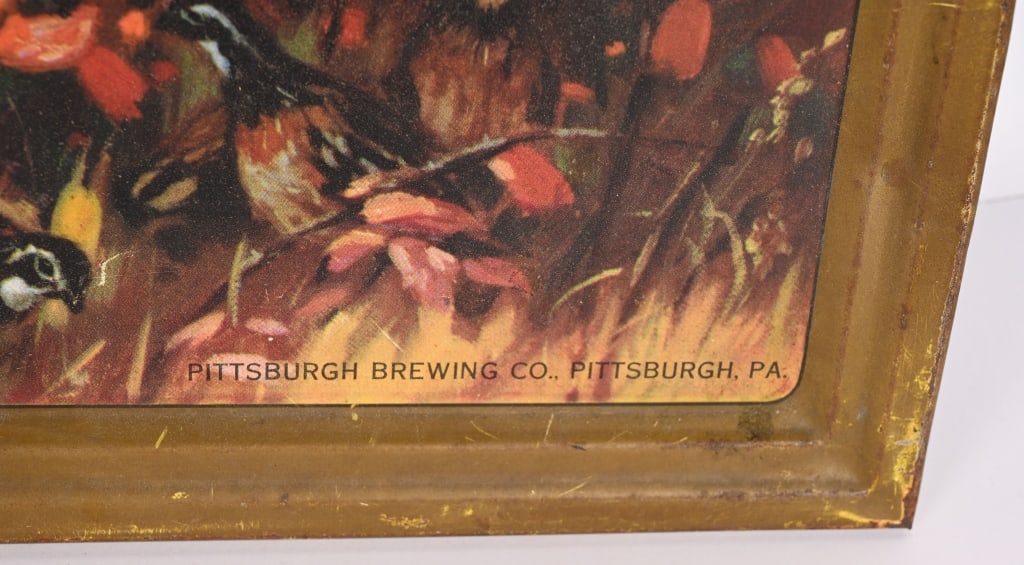 TECH BEER TIN SELF FRAMED SIGN - 4
