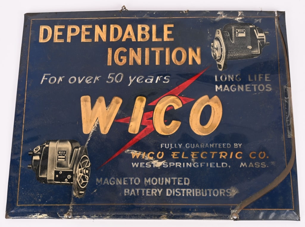 WICO IGNITION TIN SIGN (1 of 4)