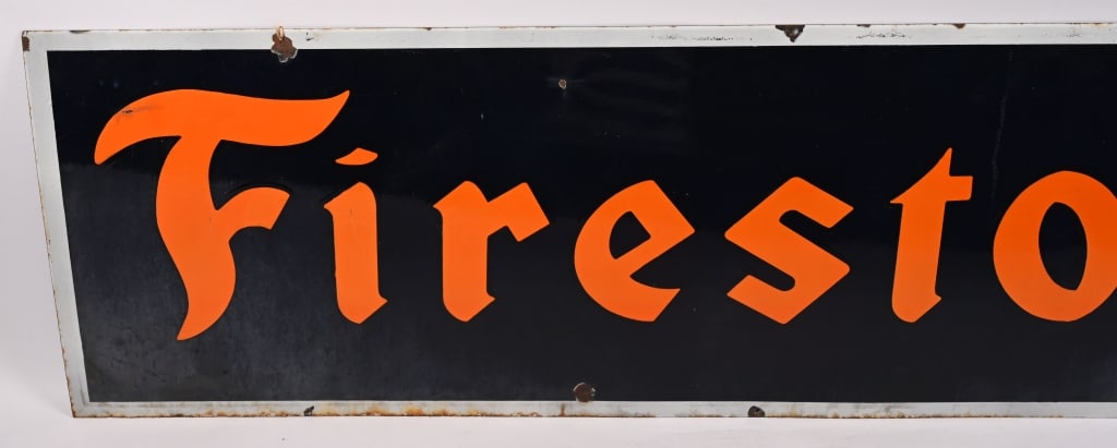 FIRESTONE PORCELAIN SIGN - 2