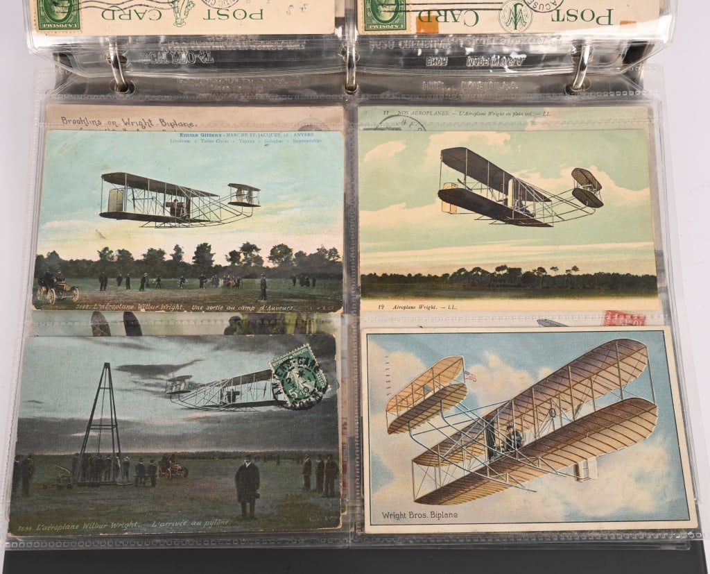 74- EARLY AVIATION POST CARDS - 11