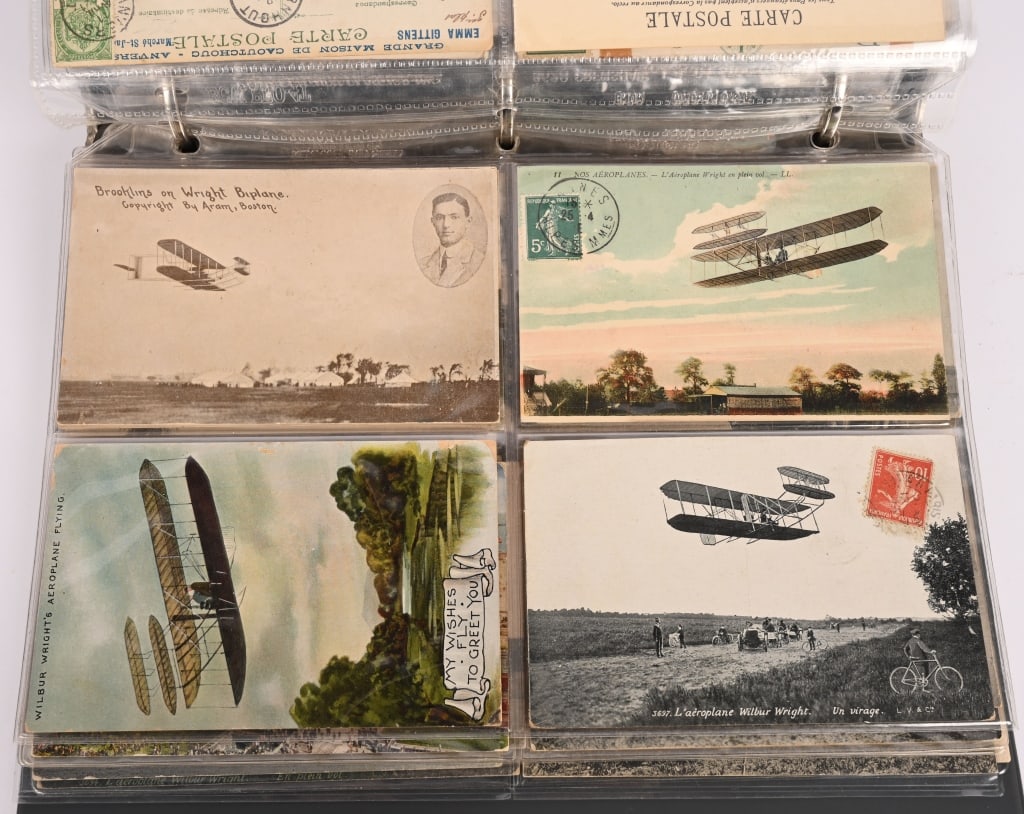 74- EARLY AVIATION POST CARDS - 12