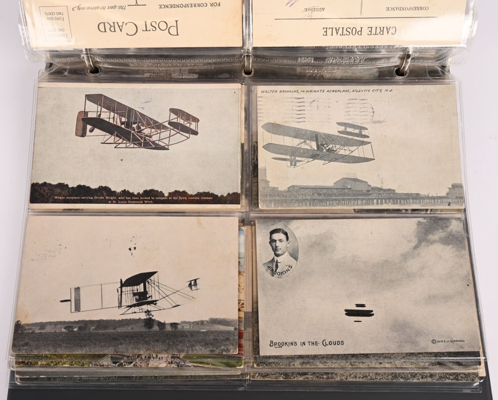 74- EARLY AVIATION POST CARDS - 13
