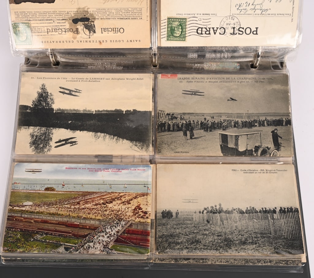 74- EARLY AVIATION POST CARDS - 14