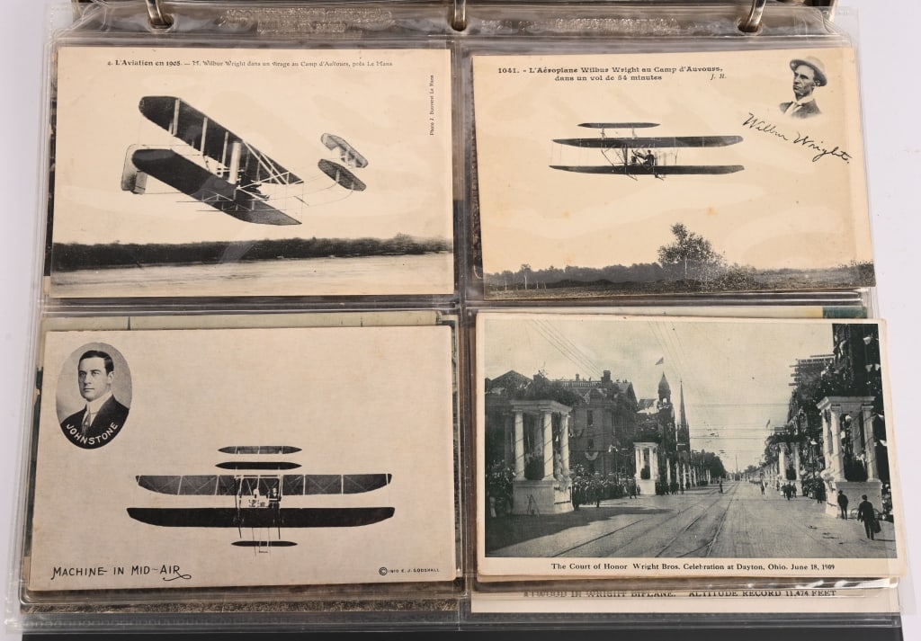 74- EARLY AVIATION POST CARDS - 5