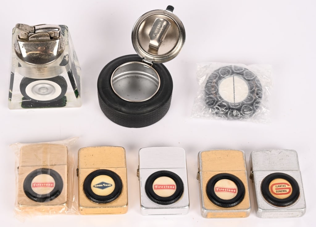 8- AUTOMOTIVE TIRE ADVERTISING LIGHTERS & MORE (1 of 8)