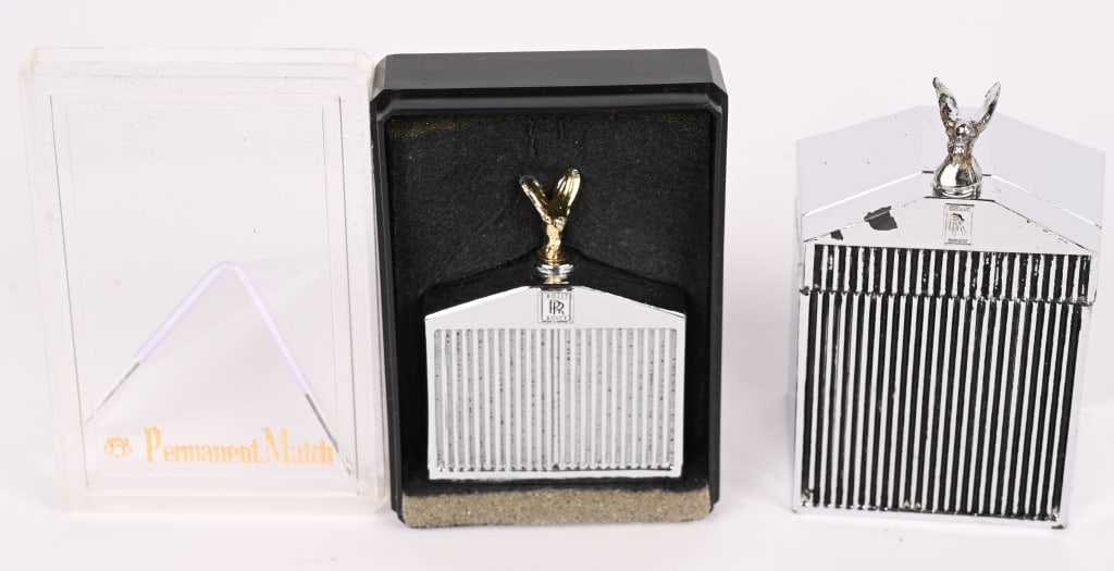 2- ROLLS ROYCE CIGARETTE LIGHTERS (1 of 8)