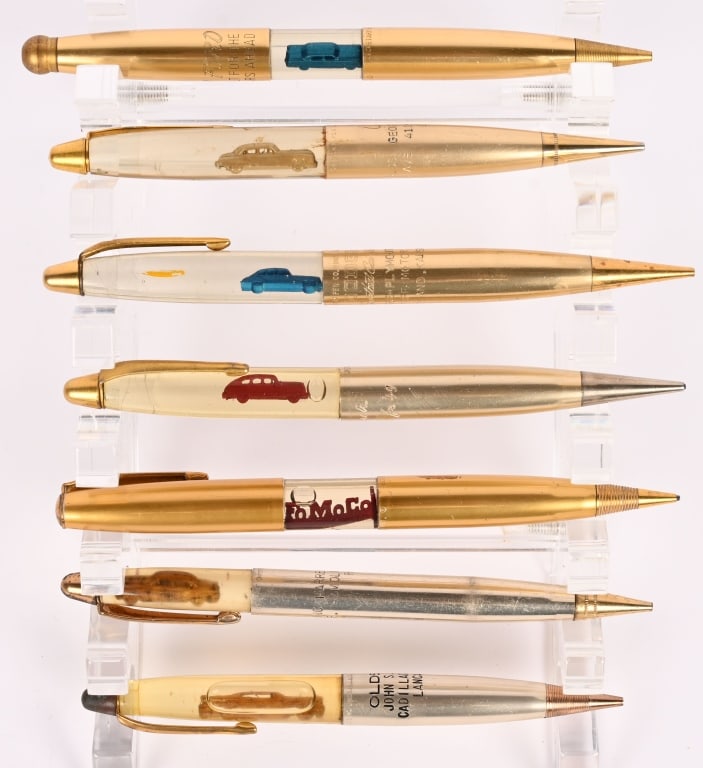 7- VINTAGE AUTOMOTIVE FLOATER PENCILS (1 of 4)