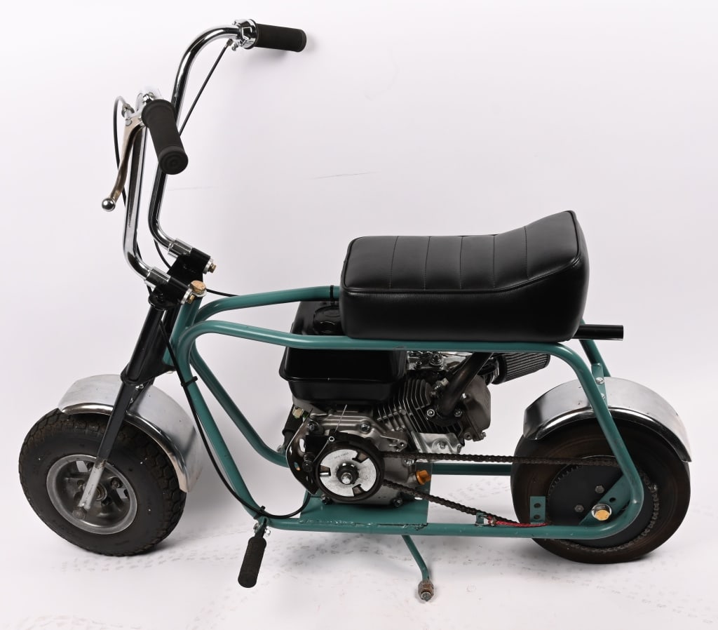 RUTTMAN MINI BIKE: Ruttman Mini Bike. Restored condition. 212cc Predator Engine. Still has good compression. This collection of mini bikes have just come out of long term storage. They have been cleaned and checked for 