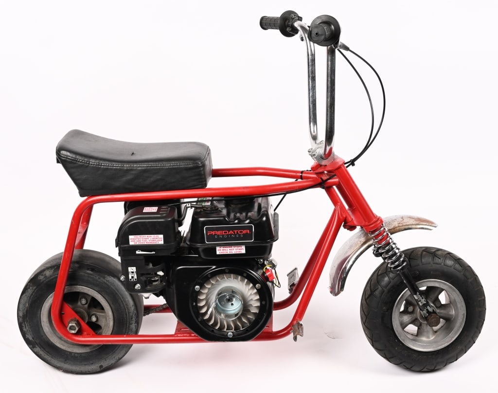 RUTTMAN MINI BIKE: Ruttman Mini Bike. Restored condition. 212cc Predator Engine. Still has good compression. This collection of mini bikes have just come out of long term storage. They have been cleaned and checked for