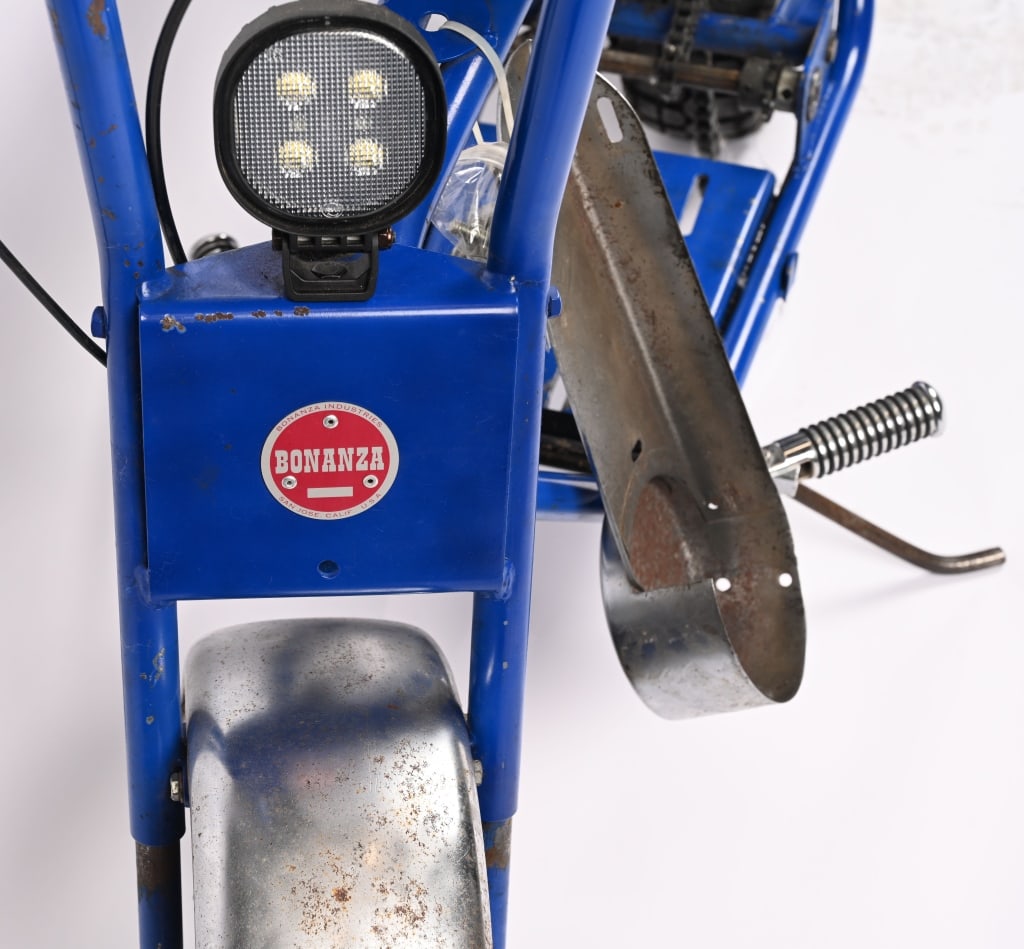 3- VINTAGE MINI BIKE ROLLING FRAMES - 3