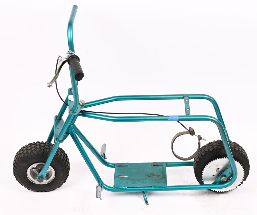 3- VINTAGE MINI BIKE ROLLING FRAMES - 4