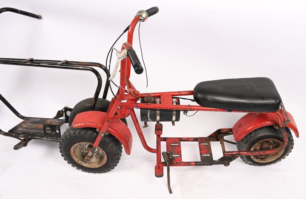 3- VINTAGE MINI BIKE ROLLING FRAMES - 2