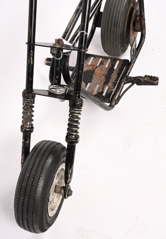 3- VINTAGE MINI BIKE ROLLING FRAMES - 5