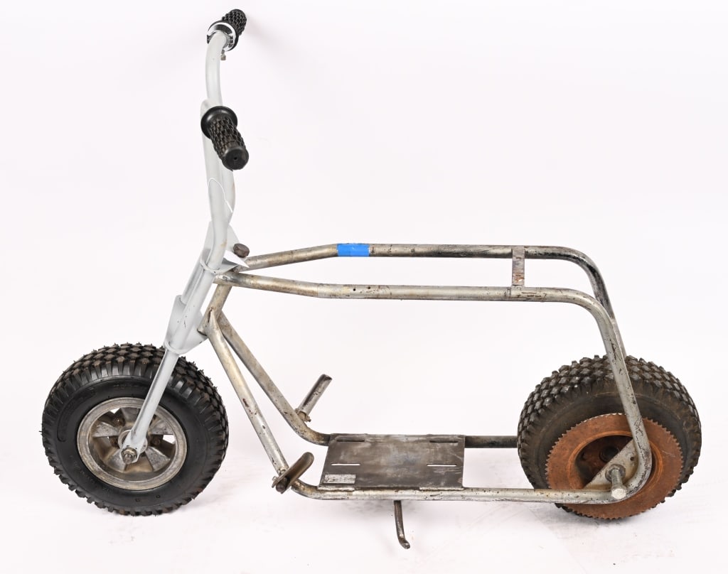 3- VINTAGE MINI BIKE ROLLING FRAMES - 7
