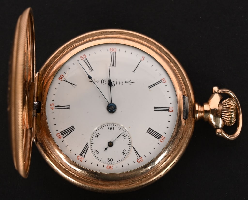 1904 ILLINOIS 6S, 15J POCKET WATCH (1 of 4)