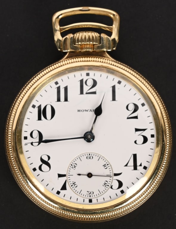 1916 HOWARD 16S, 21J, POCKET WATCH (1 of 5)