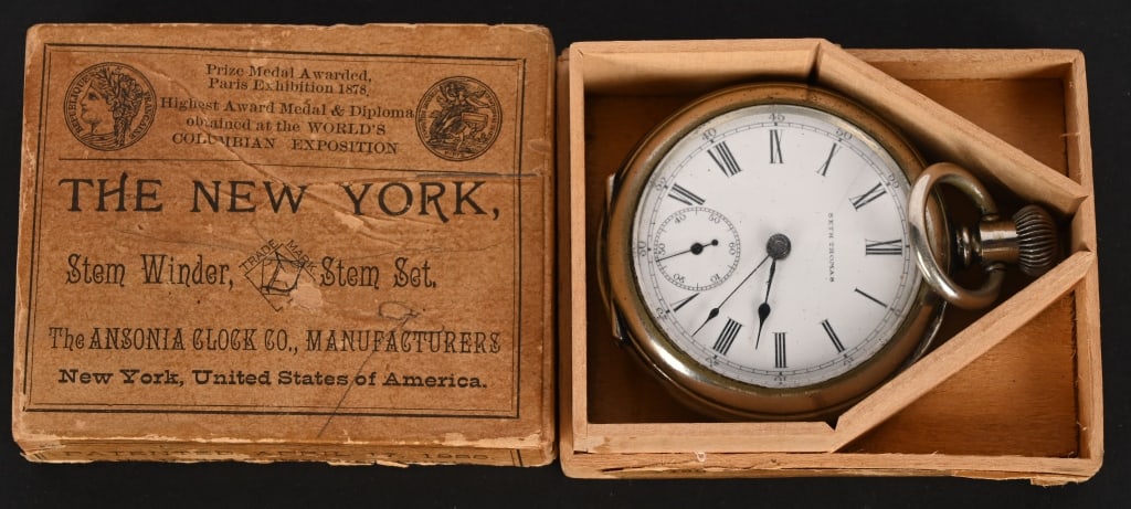 SETH THOMAS 18S COLUMBIAN EXPOSITION WATCH w/ BOX (1 of 9)