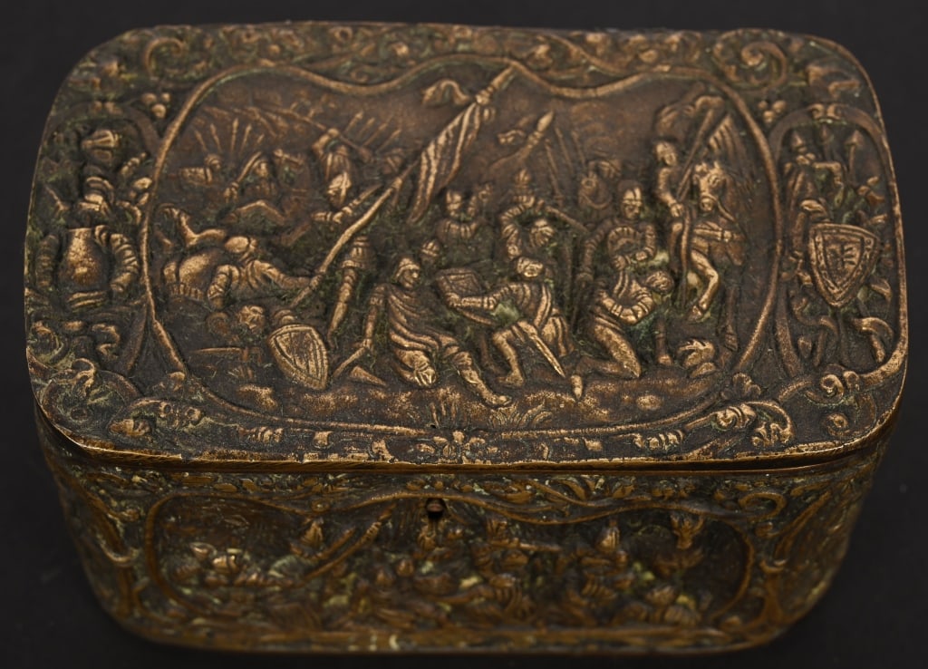 6 COLUMBIAN EXPOSITION TRINKET BOXES - 6