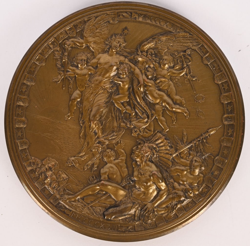 1892-93 COLUMBIAN EXPOSITION MEDAL EGLIT-106 - 4