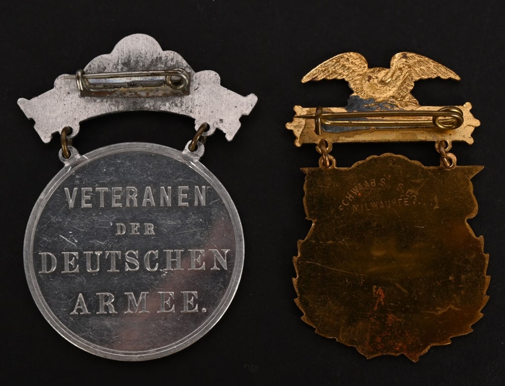8 COLUMBIAN EXPOSITION BADGES - 7