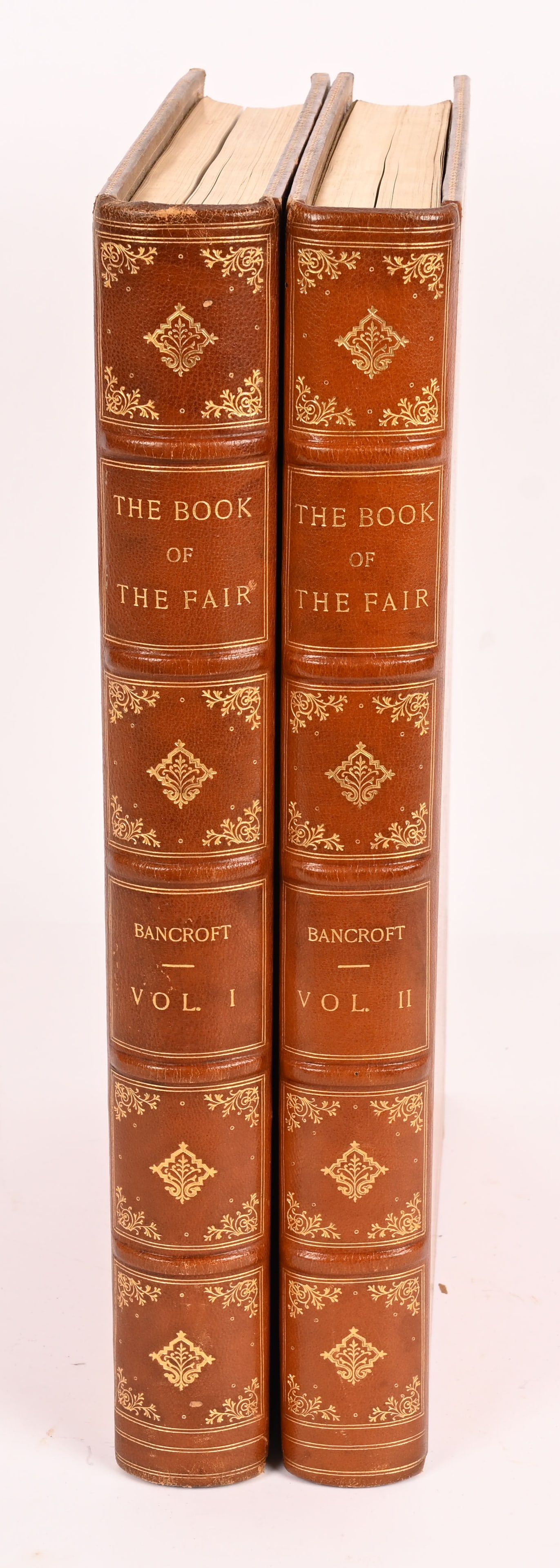 1893 THE BOOK OF THE FAIR By H.H. BANCROFT 1 & 2 (1 of 7)