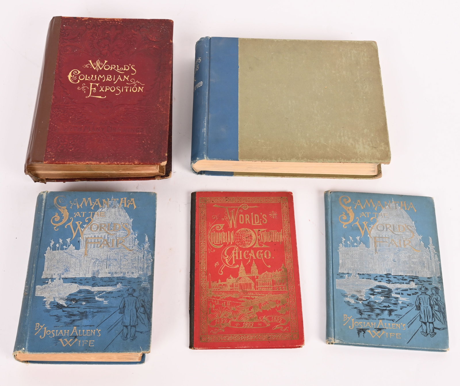 5- 1893 COLUMBIAN EXPOSITION BOOKS (1 of 12)