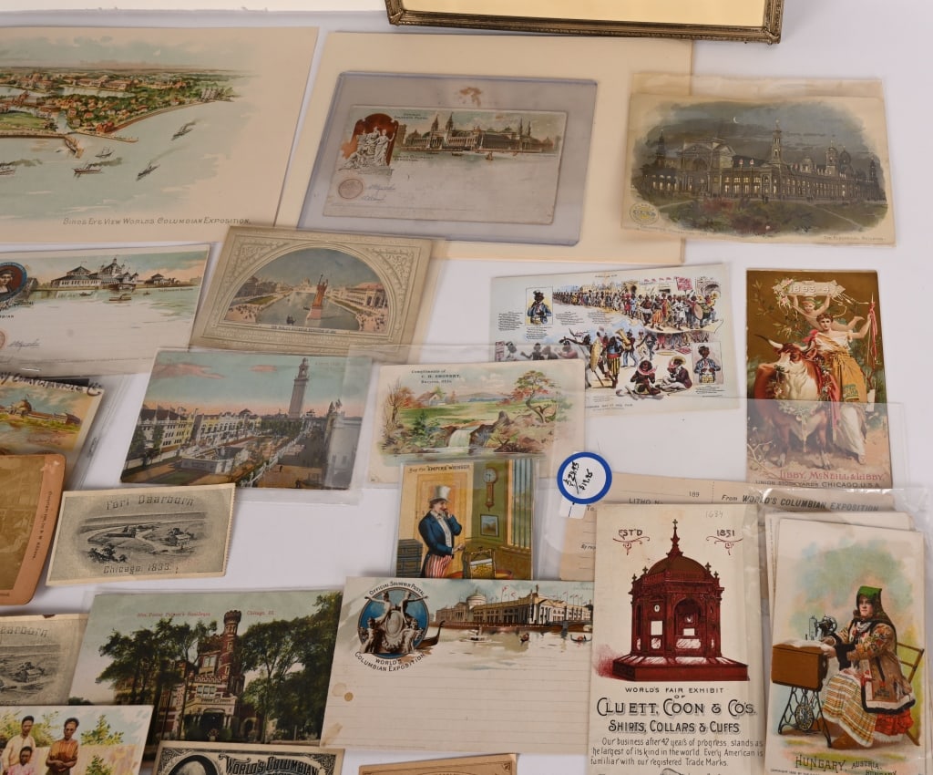 COLUMBIAN EXPOSITION EPHEMERA - 9