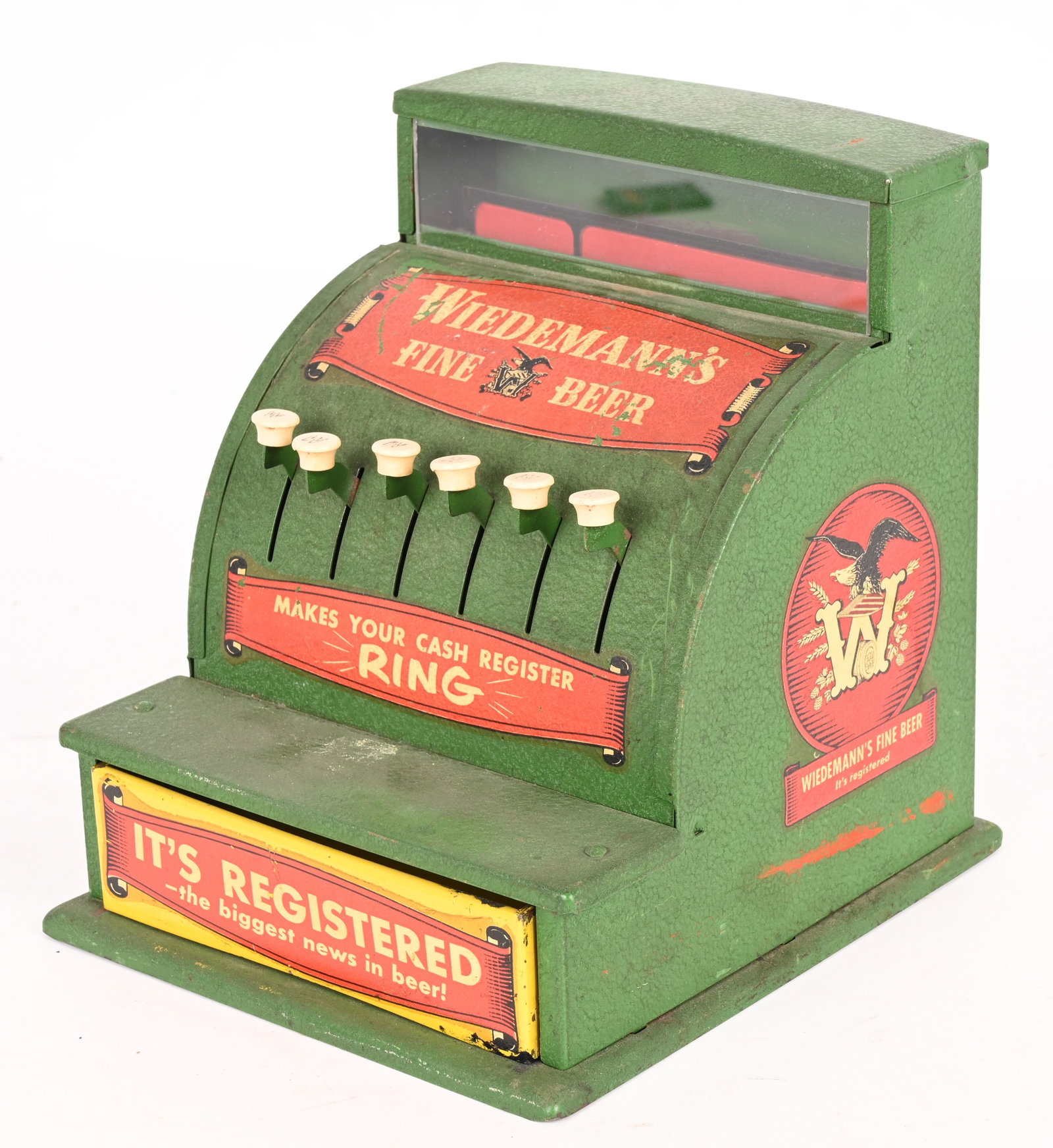 WIEDMANN'S BEER TOY CASH REGISTER (1 of 6)