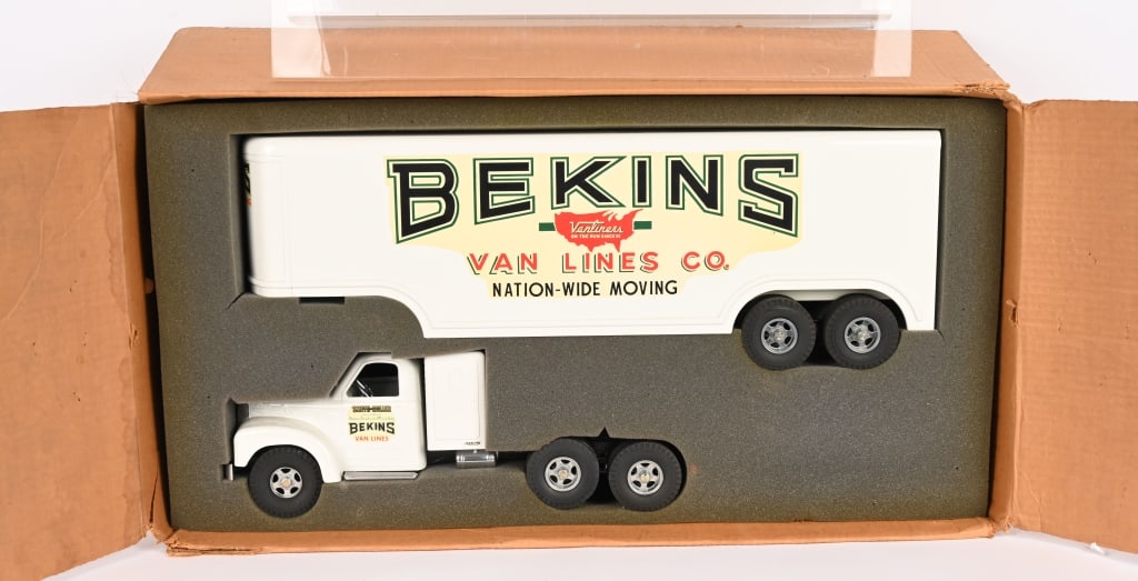 FRED THOMPSOM SMITH MILLER BEKINS TRUCK w/ BOX (1 of 5)