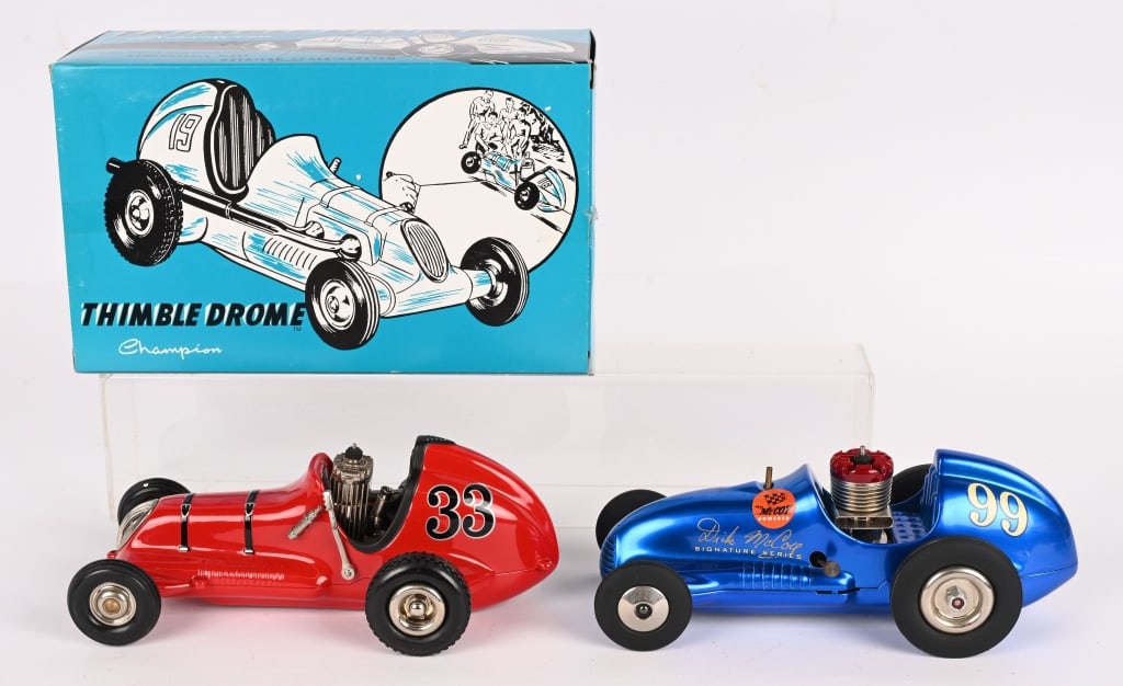NYLINT McCOY & THIMBLE DROME GAS POWERED RACERS (1 of 5)
