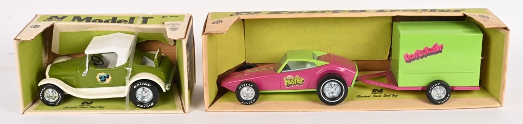 NYLINT SPORT-O-TRAILER & MODEL T MIB (1 of 5)