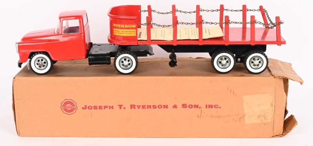 TRU-SCALE RYERSON STEEL TRUCK w/ BOX (1 of 6)