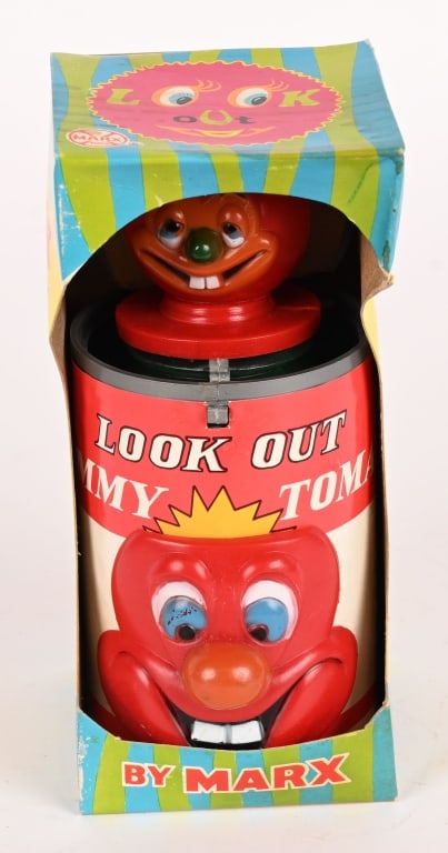 MARX MARXIE TOMMY TOMATO CAN w/ BOX (1 of 4)
