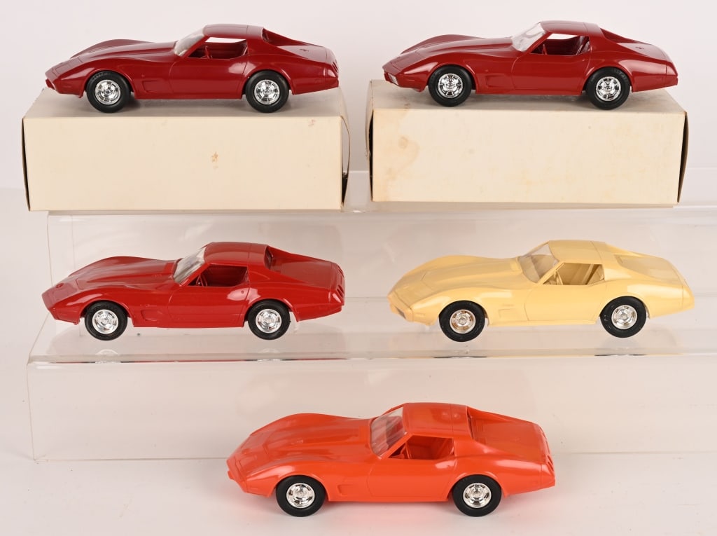 5- 1970s CHEVY CORVETTE PROMO CARS (1 of 5)