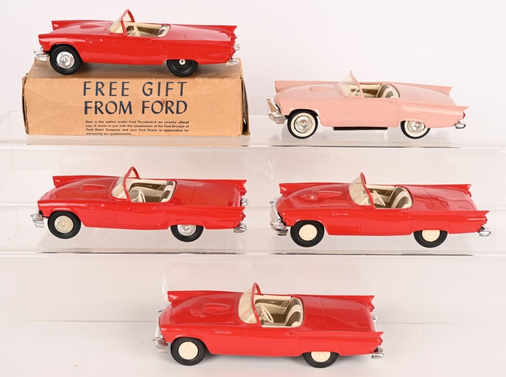 5- 1957 FORD THUNDERBIRD PROMO CARS (1 of 5)