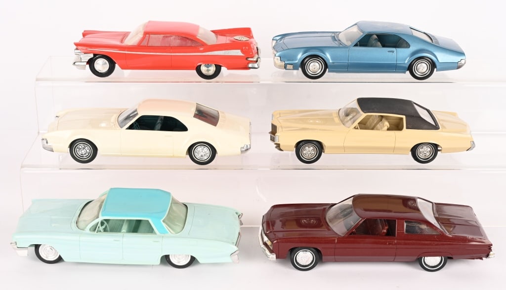 6- PROMO CARS: Includes 1976 Caprice, 71 Gran Prix, 67 Toronado with Miss America Signature, 59 Plymouth Fury, 66 Toronada, 61 Super 88.