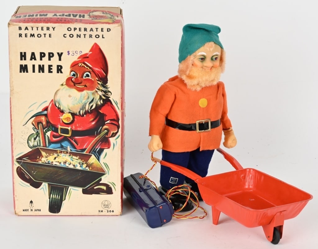 ASAHI BATTERY OP HAPPY MINER w/ BOX (1 of 9)