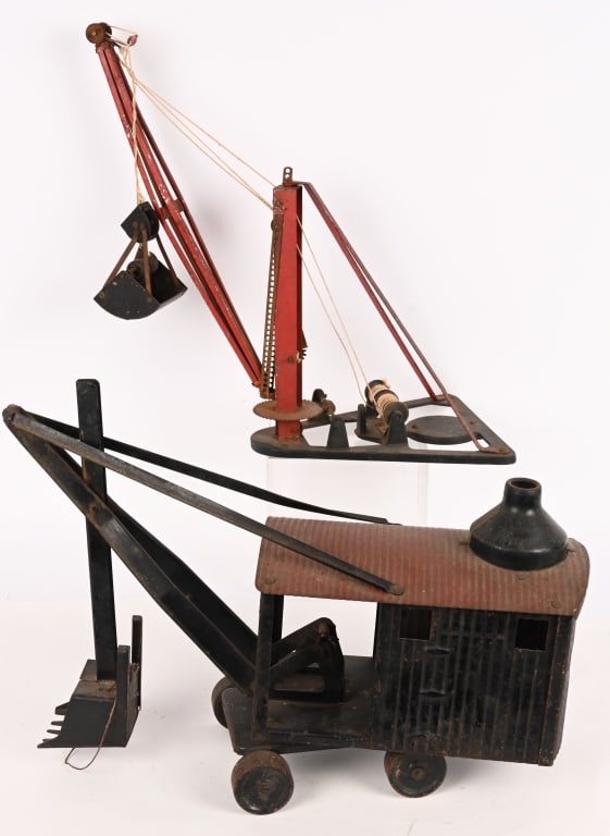 STEELCRAFT STEAM SHOVEL & DERRICK CRANE (1 of 7)