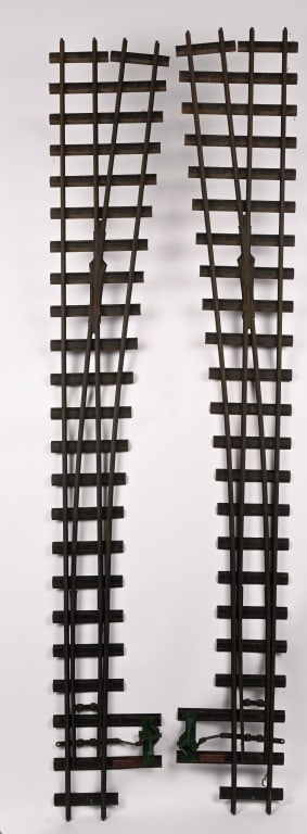 2- BUDDY L OUTDOOOR RAILROAD SWITCH TRACKS (1 of 4)