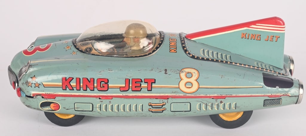 TKK TIN FRICTION KING JET #8 RACER (1 of 5)