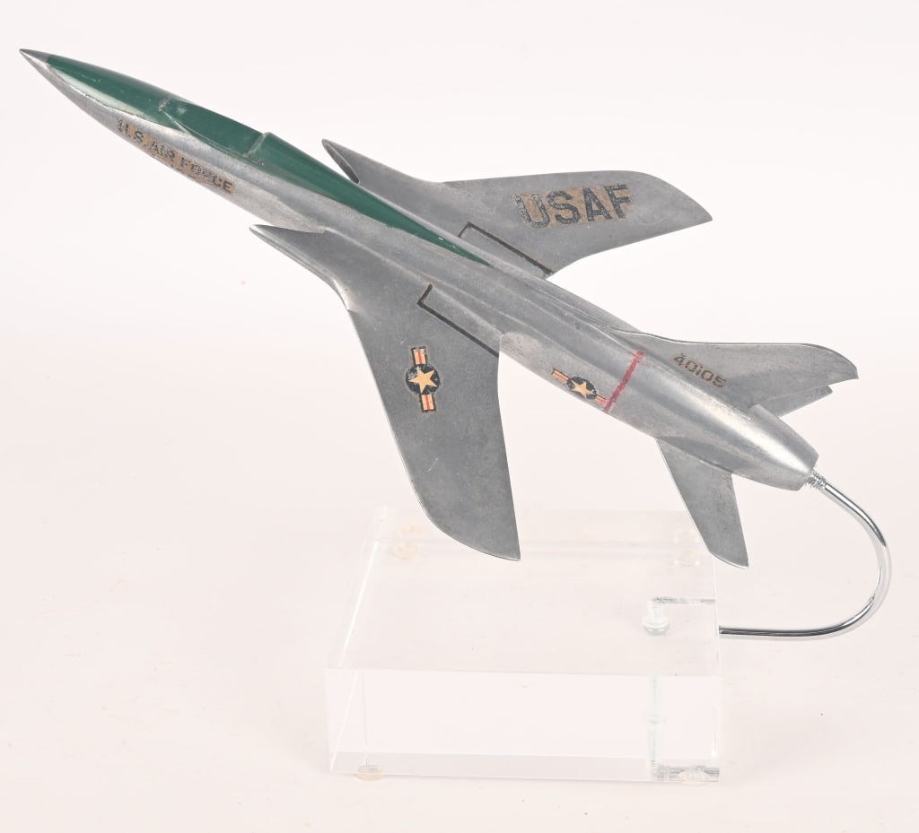 2- USAF DESK MODEL JET FIGHERS - 7