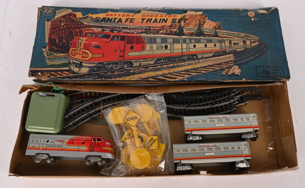 3- TRAIN SETS w/ BOXES - 3