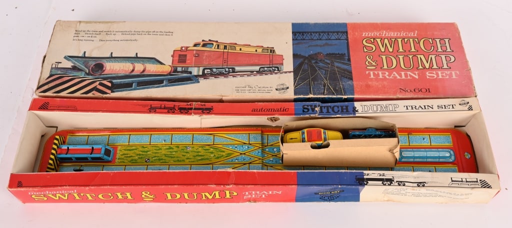 3- TRAIN SETS w/ BOXES - 4